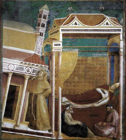 GIOTTO di Bondone Dream of Innocent III oil painting image